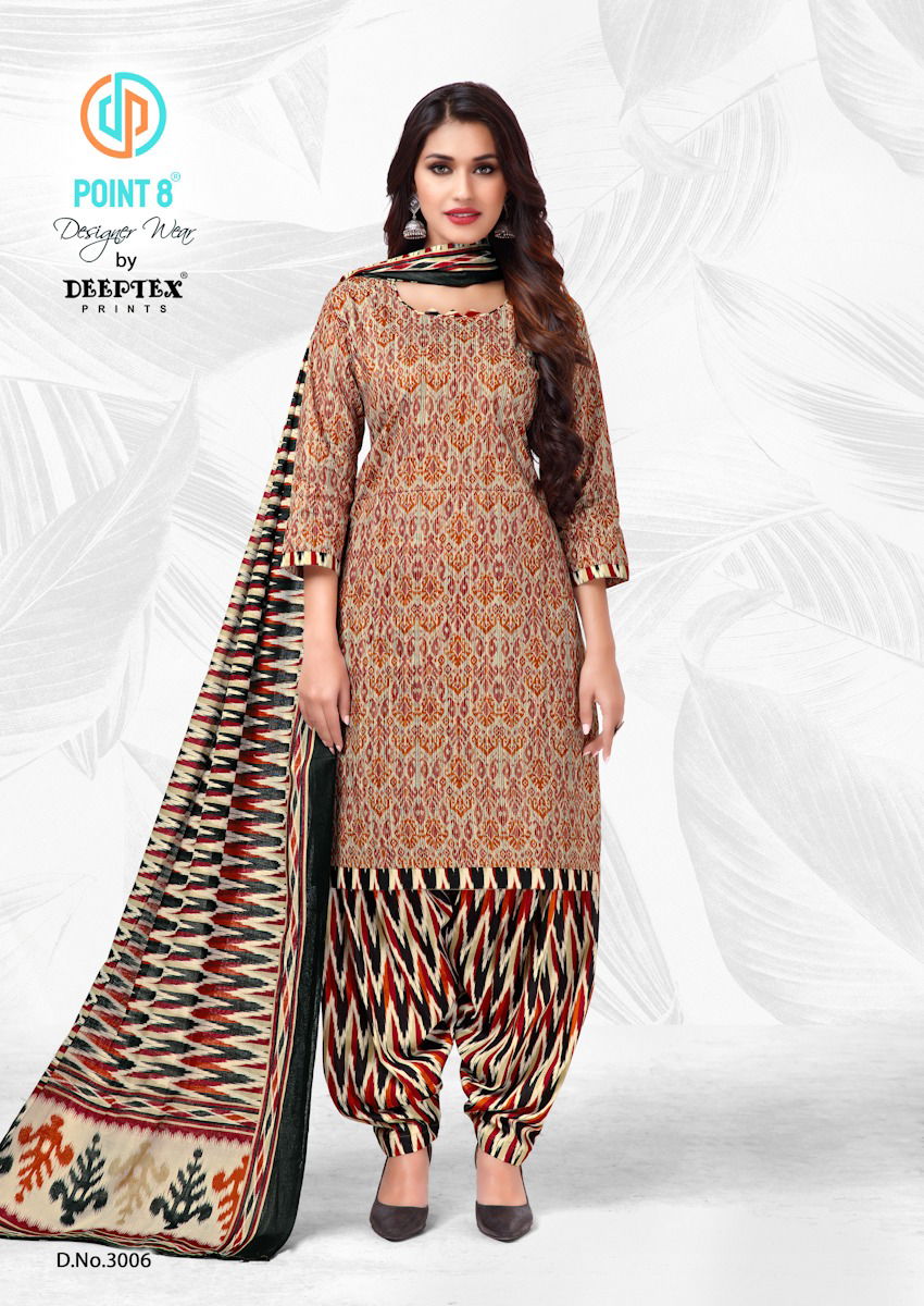 Deeptex Nayanthara 3 Ready Made Regular Wear Pure Cotton Dress Collection